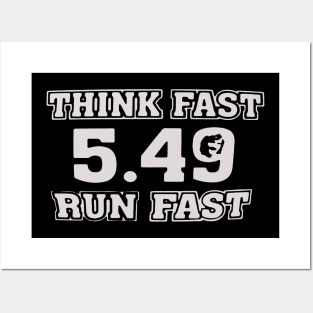 Chad Powers Think Fast Run Fast 549 Posters and Art